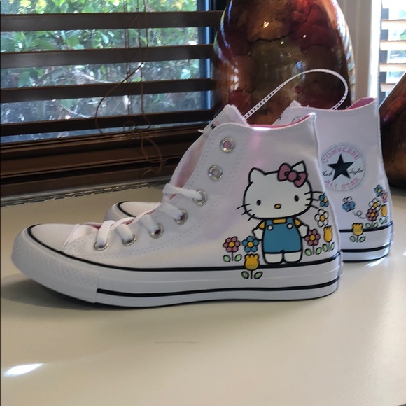 hello kitty converse high tops